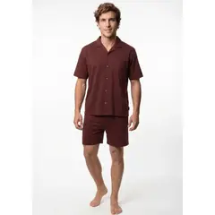 KAYSER - Pijama Hombre Verano 2 piezas Algodón 770824-BUR