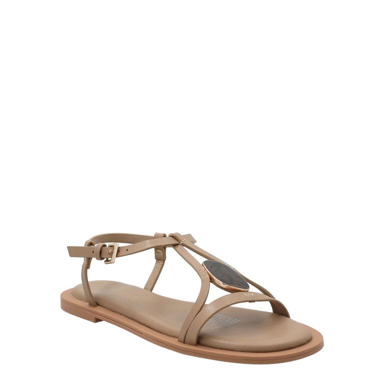 Sandalia Mujer Celeste Taupe