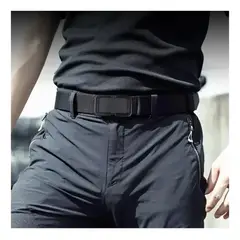 EKOL TACTICA MILITAR - Cinturón Táctico De Nylon Con Hebilla Metálica Automática
