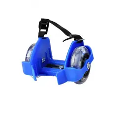 GENERICO - Patin Patines Ajustables para zapatillas con luces Niños