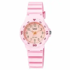 QYQ - Reloj Q&Q para dama - VR19J017Y - analógico rosado con blanco