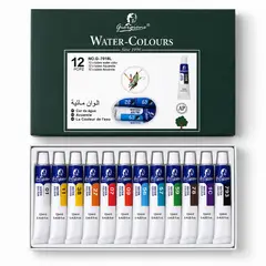 GIORGIONE - Set Pinturas Acuarela 12 Colores 12ml Para Pintar - SC