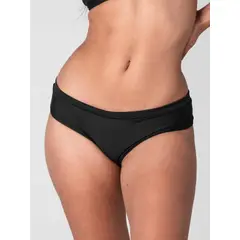 DAIKIRI BIKINIS - Bottom de Bikini Daikiri Mujer Calzón Pretina Ancha Sin Elasticos Negro Protección UV50+