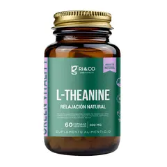 RICO - L-Theanine Ri&Co 500mg 60 Cápsulas - Calma y Enfoque