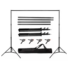 GENERICO - Porta Telón Frotografico para Chroma Key Kit de Soporte