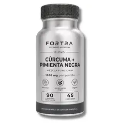 GENERICO - Cúrcuma + Pimienta Negra 90 Cápsulas Vegetales