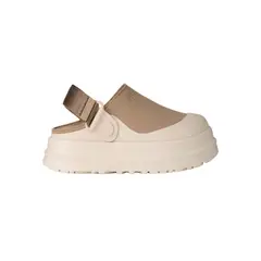 UGG - Zapatos Mujer Goldenglow Canvas Clog Café