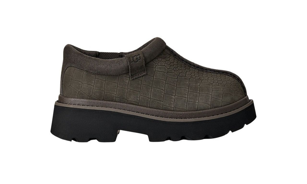 Zapatos Hombre Tasman Lug Embossed Gris