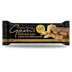 GAMS - BARRA PROTEINA ESTILO CHOCOLATE DUBAI 60 G PEANUT BUTTER