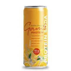 GAMS - PROTEIN SODA 330 ML ORANGE