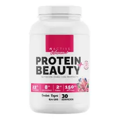 4ACTIVE - Protein Beauty 870g Frutos Rojos - Belleza