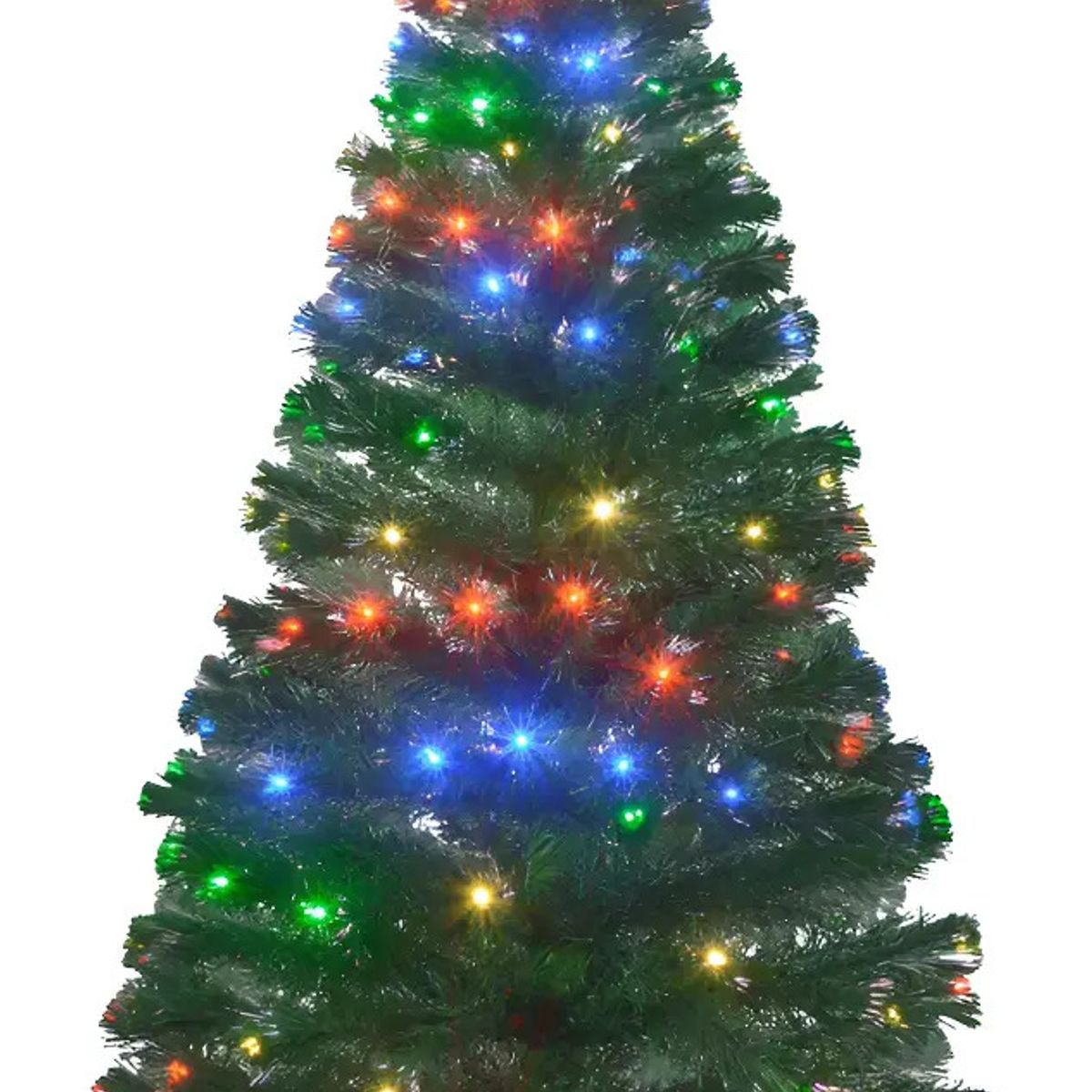 JARDIMEX - Árbol De Navidad LED 180 Cm Con Luces Integradas Y Estrella Incluida Preiluminado Jardimex