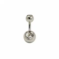 ELBAULDEJUMA - Piercing ombligo navel 6mm acero quirurgico 316L