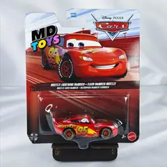 MATTEL - Auto Rusteze Rayo McQueen - Cars Disney Pixar Premium Metalico Escala 1.55