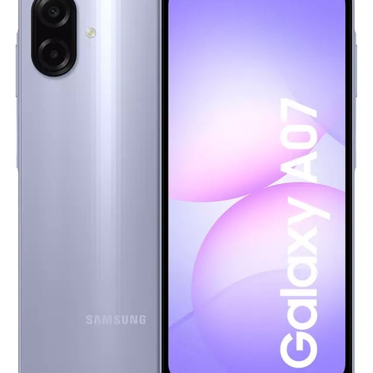 SAMSUNG - Samsung Galaxy A07 4G A075 128 GB 4 GB Light Violet SM-A075MLVGLTL