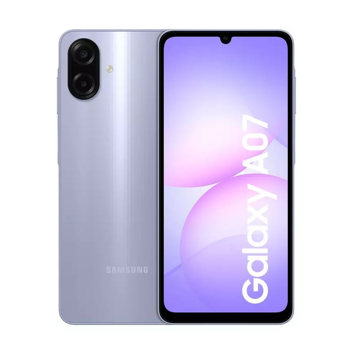 SAMSUNG - Samsung Galaxy A07 4G A075 128 GB 4 GB Light Violet SM-A075MLVGLTL