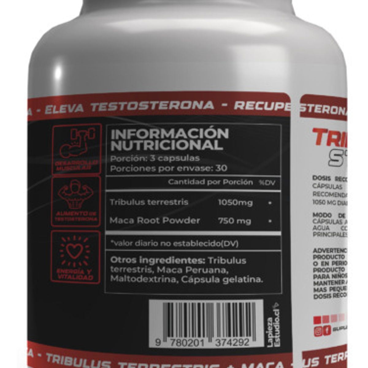 GENERICO - PRO HORMONAL TRIBUMAX BODYSTONE 90 CAPS