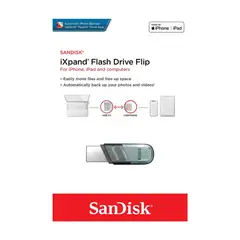 SANDISK - Pendrive Ixpand Flash Drive Flip 256 Gb iPhone