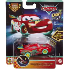MATTEL - Auto Disney Cars Light Up Iluminacion Led - Rayo McQueen