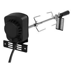 GENERICO - Set Motor Para Parrilla 15 Kg Espada + Tenedores Y Soportes BELUG