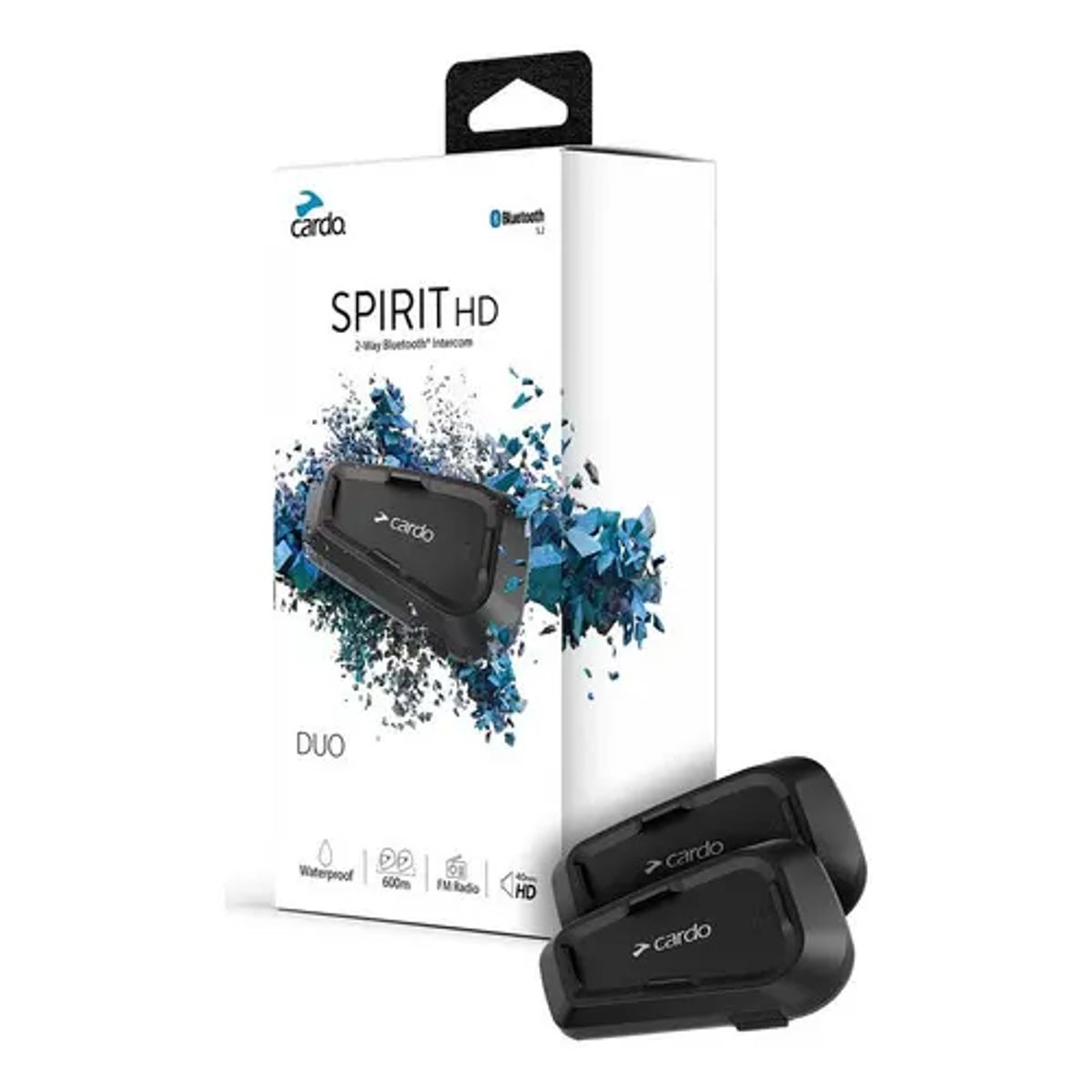 CARDO SYSTEMS INC - Intercomunicador Cardo Spirit Hd Negro 2 Unidades
