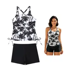 ATURE - Tankini Short Traje De Baño Separado Para Mujer