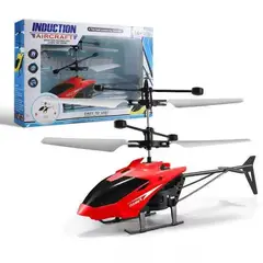 GENERICO - Mini Helicoptero Drone con Control Remoto Juguete Volador para Niños color Rojo