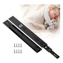KOKILA - Corredera Telescopica Standarh Cierre Suave 2 Pack