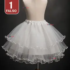 UTILISIMO - Falso Para Faldas Niña Traje Típico Fiestas Patrias