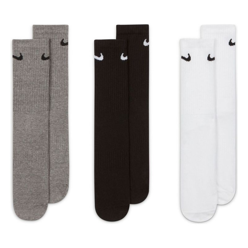 NIKE - Pack De 3 Calcetines Largos Deportivos Hombre Nike