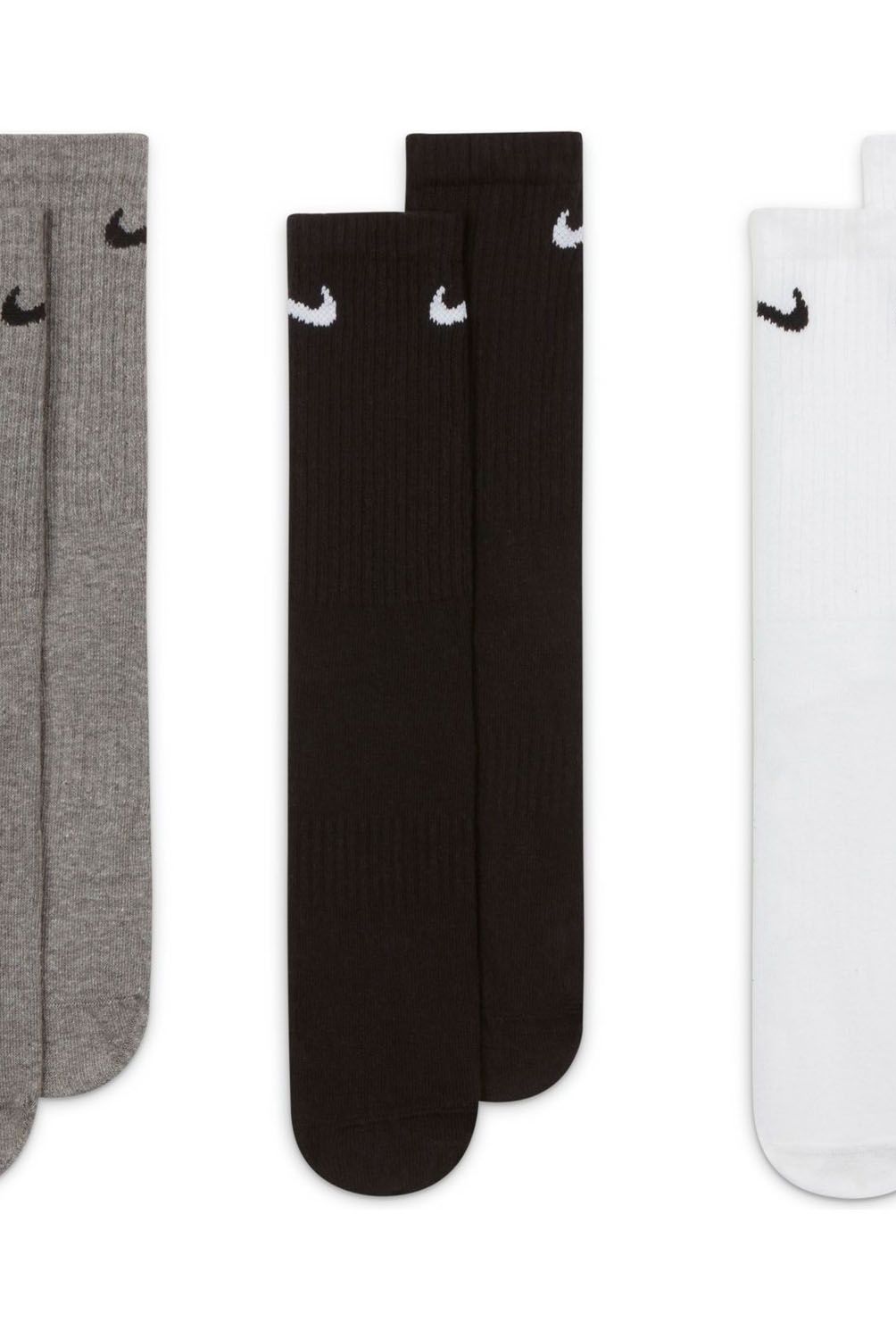 NIKE - Pack De 3 Calcetines Largos Deportivos Hombre Nike