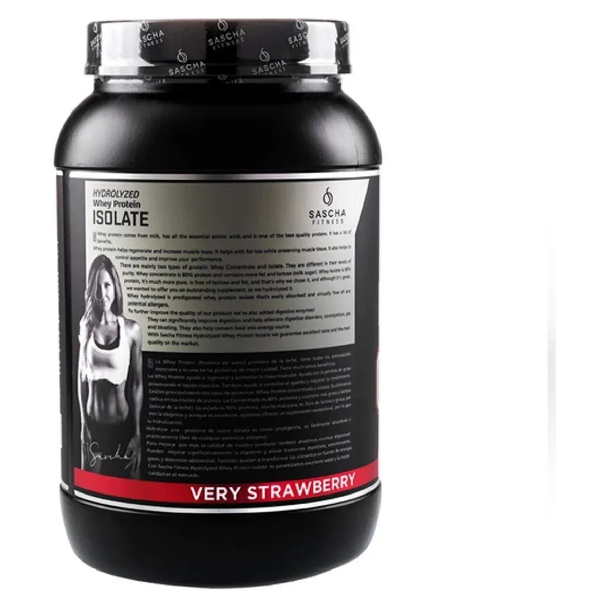 GENERICO - Proteina Sascha Fitness Whey Protein  Frutilla