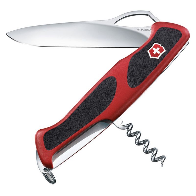 MALCREADO33551 - Navaja Ranger Grip 63 Rojo / Negro Victorinox