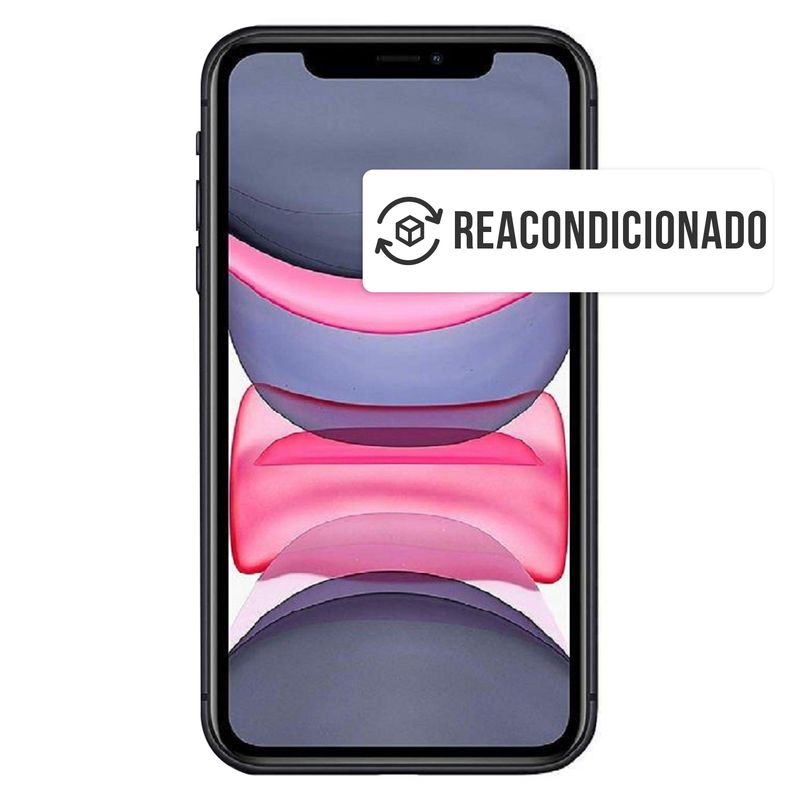 APPLE - Apple iPhone 11 128GB Negro Reacondicionado