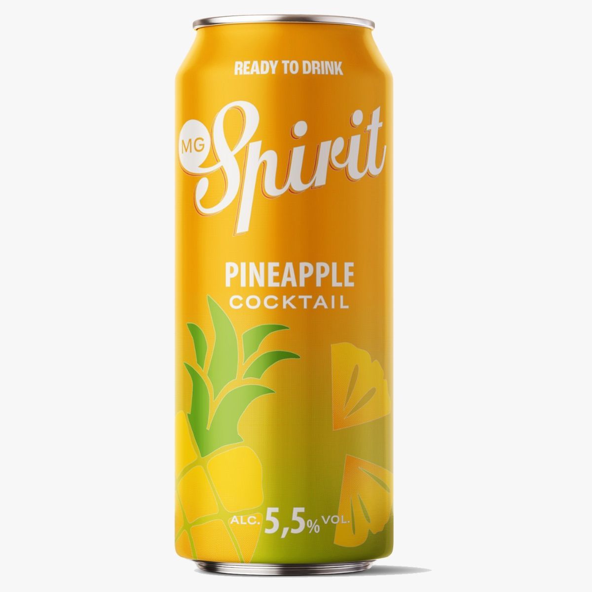 SPIRIT - 12x Cóctel MG Spirit Pineapple 330cc