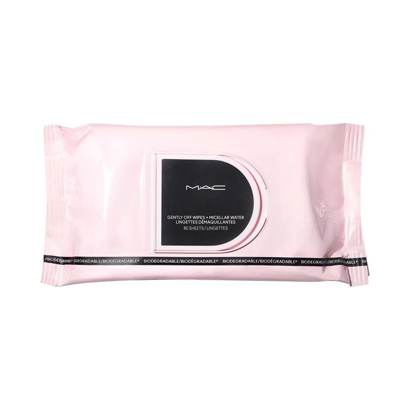MAC - Toallas Desmaquillantes Gently Off Wipes con Agua Miscelar Mac