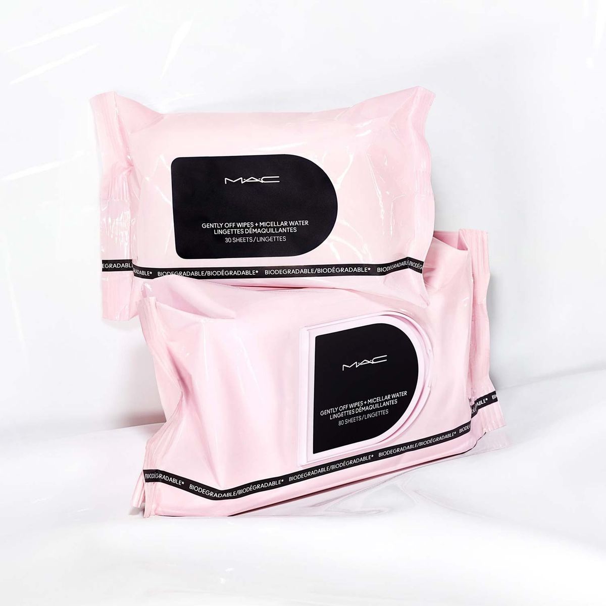 MAC - Toallas Desmaquillantes Gently Off Wipes Con Agua Miscelar Mac