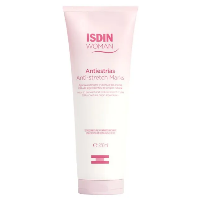 ISDIN - Crema Corporal Antiestrías Hidrante 250 Ml Isdin