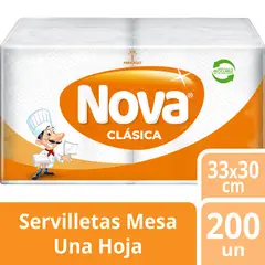 NOVA - Servilletas Clásica Mesa 200 Un