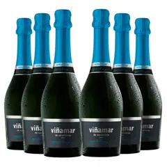 VIÑAMAR - 6x Espumante Brut Unique 750cc