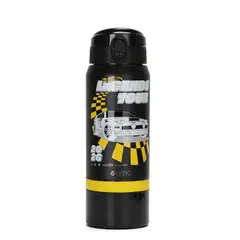 UMA - Botella Termica Isulada Hot Wheels Legends 2 en 1 590ml - Negro