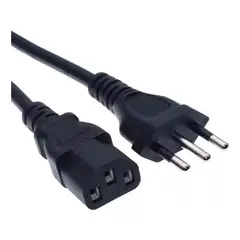 GENERICO - Cable De Alimentación Trébol Adaptador De Fuentes De Poder