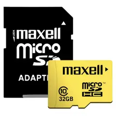 MAXELL - Tarjeta de Memoria Micro Sd 32gb Clase 10 90mb/s