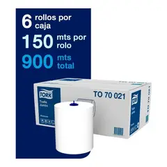 TORK - TOALLA PREMIUM D/H 150 MTS 6 ROLLOS