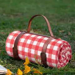 GLOBAL LATIN GROUP - Manta Picnic Impermeable 200x150 cm Plegable con Asa