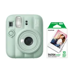 FUJIFILM - Cámara Instantánea Kit Instax Mini 13 Green+Film 10