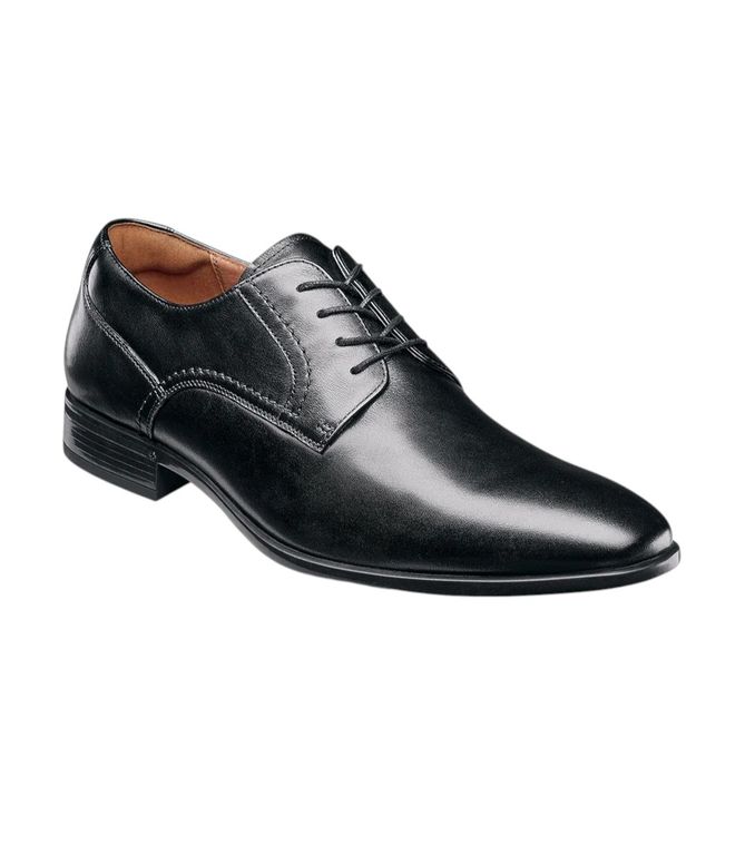 Zapatos Formal Zaffiro Plain Toe Oxford Negro