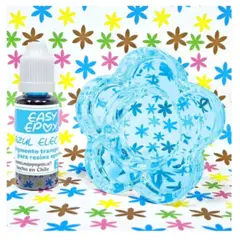 EASY EPOX - Pigmento Transparente Azul Eléctrico Para Resina Epoxica