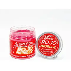 EASY EPOX - Pigmento P Resina Epoxica Metalizante Rojo Brillante