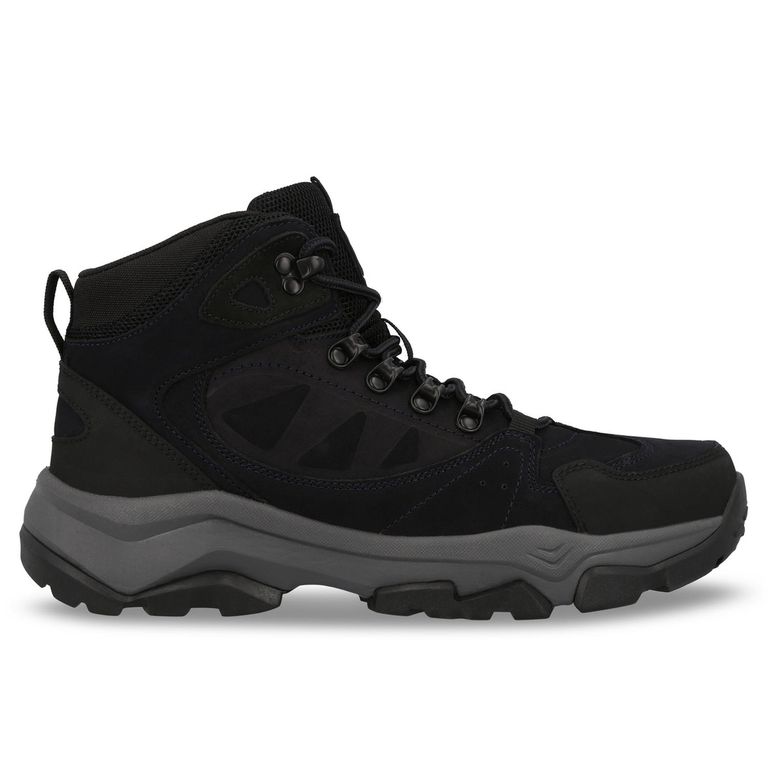 Botines Waterproof Outdoor Hombre Cuero Sansac Azul